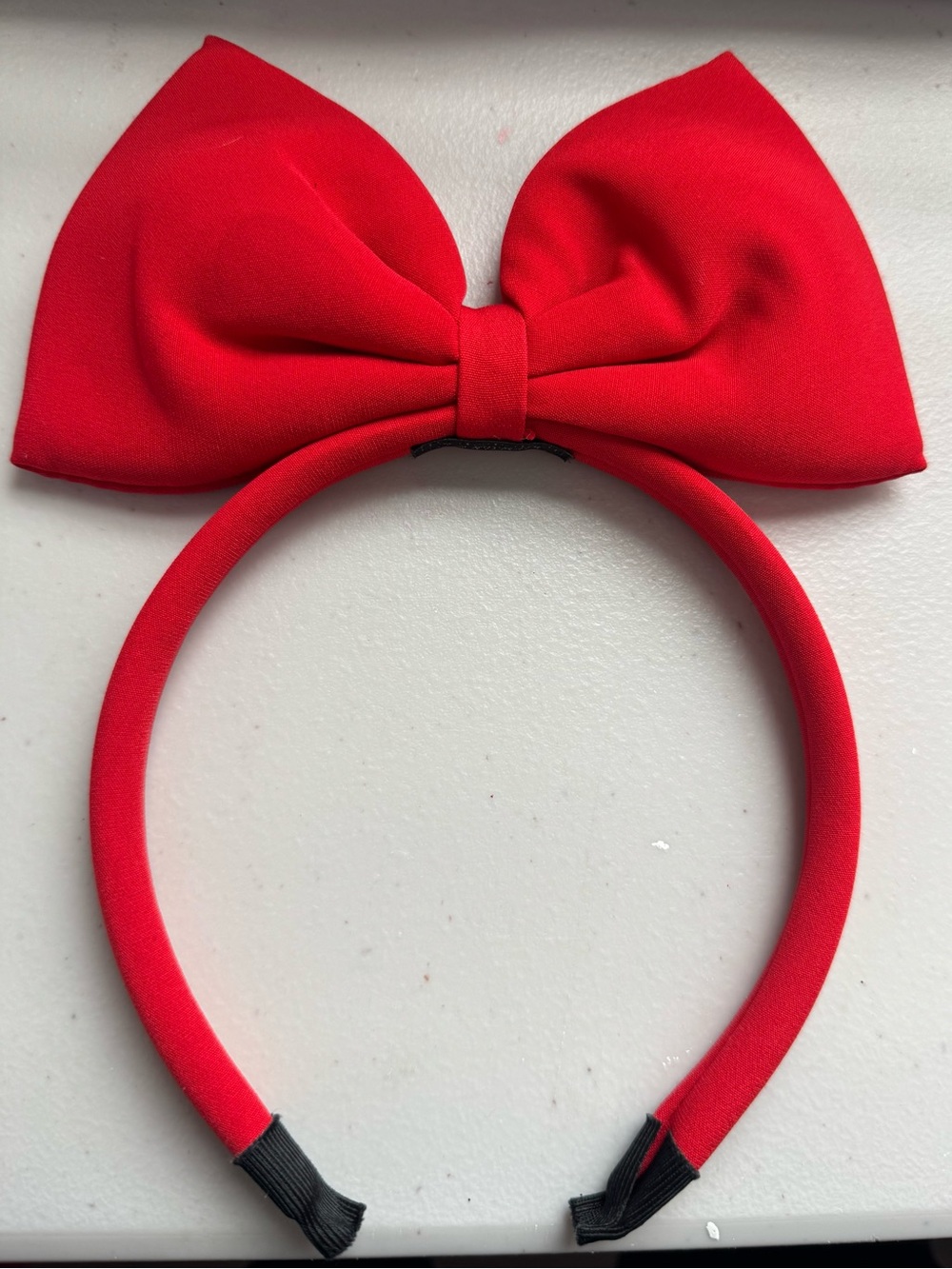 Snowhite Red Bow Headband for Kids or Adult Accessory